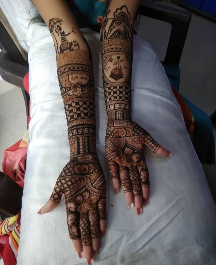 Best & Professional Bridal Mehndi Artist in Lucknow, UP, India